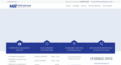 Desktop Screenshot of msiinformatique.com